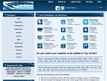 Tablet Screenshot of localbusinesslistings.org